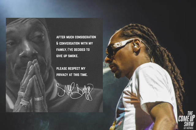 Snoop Dogg’s Surprising Social Media Revelation: A Smoke-Free Journey Begins